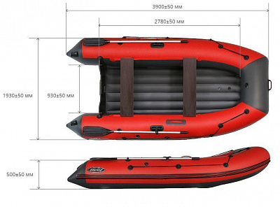 Лодка надувная Reef 390 НД