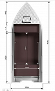 Алюминиевая лодка FreeStyle 390 long